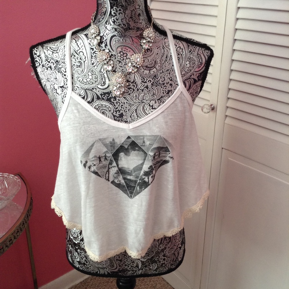 Y2K HOLLISTER  BABYDOLL TANK TOP M NWOT